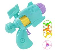 AwnsIMfreien Lanceur de Jouets pour Chat - Lanceur interactif de Jouets pour Chat Lumineux pour Jouer en intérieur et en extérieur, Comprend 1 et 4 disques d'hélice (Vert), Disque Volant