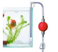 AwnsIMfreien Nettoyeur d'aquarium de 7, 2 Pieds, Valve de Coussin d'air réglable manuellement, aspirateur, Nettoyage Sable Gravier, aspirateur 'Aquarium avec Tuyau Flexible et Baguette pour Le ne