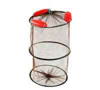 AwnsIMfreien Panier à Poisson Flottant, Filet de pêche en Maille pour Kayak avec 3 flotteurs et Support à 3 Anneaux, Support épais pour Poissons capturés, 12 x 20 Pouces, Panier de pêche