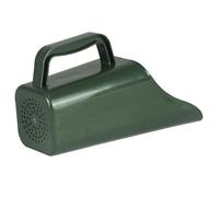 AwnsIMfreien Pelle à Main, Pelle à Sol - Main Polyvalente pour Le Jardinage avec Trous de tamisage, en Plastique pour terreau, Plantes d'intérieur et travaux de Jardin (Vert foncé)