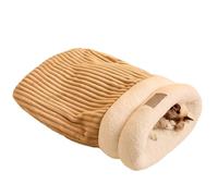 AwnsIMfreien Sac de Couchage pour Chat d'intérieur, Sac de Couchage Doux et Confortable, Enveloppant à 360°, lit Grotte Auto-Chauffant pour Chaton, Chiot, Hiver Moins 3 kg