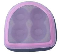 AwnsIMfreien Siège rehausseur de Spa Gonflable avec Ventouse 18, 5 x 14, 6 x 5, 9 Pouces avec Valve 2 en 1 rehausseur de Piscine Spa en PVC réutilisable pour Adultes