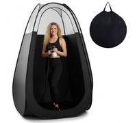 AwnsIMfreien Tente de Bronzage, Tente de Bronzage par pulvérisation, Cabine instantanée Portable avec Sac Transport pour Douche et Change en Plein air, 47 x 47 x 75 Pouces, Cabine par p