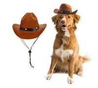 AWOCAN Chapeau de Cowboy pour Animal Domestique - Chapeau de costumade pour Chien ou Chat - Décoration de fête pour Animal Domestique