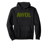 AWOL - Absent Without Leave - Vêtements Militaires usés Sweat à Capuche