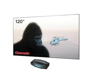 AWOL VISION Aetherion Pro + Écran ALR 120" - Projecteur à Ultra Courte focale 4K UHD HDR10+, Dolby Vision et Dolby Atmos, Triple Laser RGB pour Home cinéma et Gaming