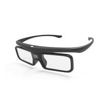 AWOL Vision Lunettes 3D DLP Link 3D, Lunettes Rechargeables à obturateur Actif compatibles avec AWOL Vision LTV-2500, LTV-3500, Vanish TV et Autres Videoprojecteur DLP-Link 3D (2 Pack) (1 Pièces)