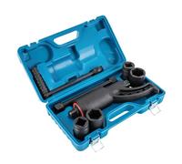 awolsrgiop Amplificateur de couple 1:64, multiplicateur de couple 4800 Nm, jeu de 4 clés à douille, tournevis manuel carré 21 mm, 33 mm, 38 mm et 41 mm