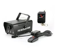 awolsrgiop Mini machine à fumée 500 W avec télécommande sans fil et fonction de pulvérisation automatique, avec effet lumineux LED pour DJ discothèque, Halloween, Noël, fêtes de mariage