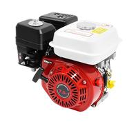 awolsrgiop Moteur à Essence 4 Temps 7.5CV, OHV Moteur Industriel avec Arbre 20mm, Sécurité Niveau d'huile, pour Tondeuse, Kart, Pompe, Réservoir 3.6L, Refroidissement à Air