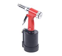 awolsrgiop Pistolet à riveter aveugle à air comprimé avec 4 embouts, pince à riveter avec poignée ergonomique et réservoir de collecte de rivets, force de traction max. 1300 kgf, compatible avec