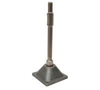 awolsrgiop Presse-purée pour marteau de démolition 1-1/8" Hex, plaque de pilon anti-choc, compresseur de sol en acier 406CR 40 x 15 x 15 cm, plaque vibrante, pour travaux de fondation et compactage du