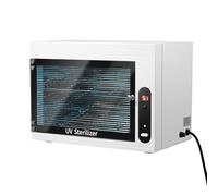 awolsrgiop Stérilisateur UV 10 l avec lumière UV-C, désinfectant 9 W avec 3 réglages de minuterie pour biberons, outils pour ongles, smartphones et accessoires