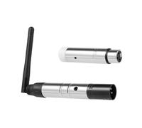 awolsrgiop Système sans fil DMX512, 1 émetteur et 7 récepteurs, 2,4 GHz, 400 m de portée, 7 canaux d'identification, transmission en temps réel pour éclairage LED de stage, têtes mobiles, DJ Party