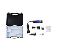awolsrgiop Tondeuse professionnelle pour chiens et chats - Tondeuse silencieuse avec 4 peignes et câble de 3 m - Lame en céramique 6600 tr/min pour une coupe précise
