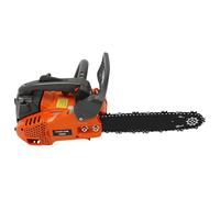 awolsrgiop Tronçonneuse à essence 25,4 CC, tronçonneuse à 2 temps 900 W, coupe unique, diamètre maximum 30 cm, 1,22 hp, 9000 tr/min, kit de tronçonneuse à essence pour taille d'arbre, rouge