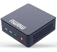 AWOW AK11 Mini PC Intel N150 (jusqu'à 3,6 GHz), 16 Go de RAM 512 Go SSD, triple écran 4K, Dual Gigabit Ethernet, WiFi 6, BT 5.2, Type-C, W11 Pro - Mini ordinateur de bureau pour bureau, bureau à
