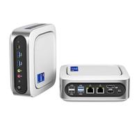 AWOW Mini PC W-11 Pro avec i9-11900H (8 C / 16 T, jusqu'à 4,9 GHz), 16 Go DDR4, 1 to NVMe SSD, Mini-Ordinateur avec Wi-FI 6, BT 5.2, Triple Affichage 4K, Type-C, Double LAN 2,5G
