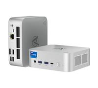 AWOW Mini PC W-11 Pro Core i5-13500HX 14C 20T 2.5GHz jusqu'à 4.7GHz, Double 16GB DDR4 3200MHz 512GB M.2 PCIE3.0 SSD, Triple Affichage HDMI DP Type-C 4K@60 Hz 2.5G RJ45 Gigabit Ethernet, AX201