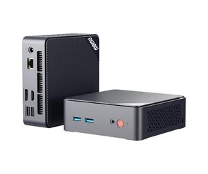 AWOW Mini PC Wi-11 Pro Gen12 N100 Quad Core 3,40 GHz, 16 Go DDR4 512 Go M.2 SSD Mini Ordinateur de Bureau, Micro PC Double écran HDMI DP 4K @ 60 Hz Dual Gigabit Ethernet, WiFi5