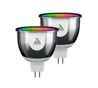 AWOX Pack de 2 Ampoule LED GU5.3 couleur - Bluetooth 2SML-C4-GU53