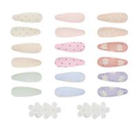 AWOXIHJ 20 Pièces Pince à Cheveux Bébé, Mini Barrettes à Cheveux, Barrette BB en Métal, Pince à Cheveux Colorées, Accessoires de Cheveux Mignon pour Bébés Tout-Petits Enfants Filles