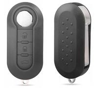 AWPARTS - Coque de clé de voiture - Coque de clé de voiture - Coque de clé de voiture compatible avec Fiat Brava, Croma, Doblo, Ducato