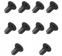 AWPARTS Lot de 10 clips de fixation pour voiture - Clips de fixation de voiture - Clips de fixation de qualité supérieure compatibles avec Toyota Yaris Avensis Aygo Hilux Sienna Corolla