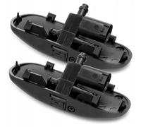 AWPARTS Lot de 2 buses de pulvérisation pour lave-glace compatibles avec Audi A4 B6 B7 B8 A6 C6 A8 Q5 - Compatible avec les numéros OEM 4G0955987A, 4G0955988A