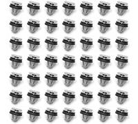 AWPARTS Lot de 50 clips de fixation pour voiture, clips de fixation de voiture, pince pour fixation des barres de protection latérales et des élargisseurs d'ailes compatibles avec Iveco Daily