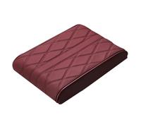 AWPF Coussin d'accoudoir de Voiture pour VW ID.4 (E21 2020-2025 2026),Housse de Console Centrale,Voiture Accoudoir Pad,Coussin de Console Centrale,Facile à Installer et à Nettoyer,32X17X5cm- Red