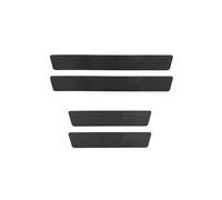 AWPF Plaques Plinthes en Fibre de Carbone pour Jeep Grand Cherokee 2005-2024 2025,PièCes Protecteur de Seuil Porte de Voiture en Fibre Carbone,Protecteur de Seuil de Porte,Anti-Rayures