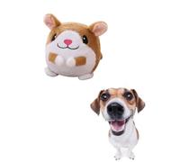 Awpland Jouets interactifs pour chien, jouet en peluche actif avec chansons pop et mode d'enregistrement pour les garder occupés, jouets rebondissants rechargeables pour chiens de petite, moyenne et