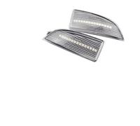 Awqmx Clignotant Rétroviseur Côté Clignotant Dynamique LED Pour Megane MK3 Pour Scenic Fluence Latitu Laguna Rétroviseur Latéral Indicateur Séquentiel(Dynamic Crystal)