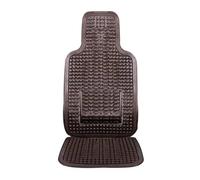 Awqmx Housse siège Voiture Housse Siège Auto 1 Pièce Été en PVC À Perles avec Coussin Massage Et Soutien Lombaire(4)