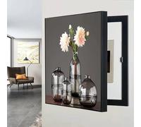 AWSAD Boîte De Distribution Électrique, Coffret D'Habillage Tableau Électrique, Décoratif Moderne Comptoirs, Boîte De Compteur Convient Au Hall D'entrée Salon(B,60X80CM(23.6x31.5in))