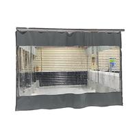 AWSAD Rideau de séparation en PVC résistant aux déchirures pour lavage de voiture, rideaux transparents et imperméables pour pavillons, garages, extérieurs, personnalisables (taille : 1 x 0,8 m)