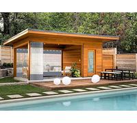 AWSAD Rideaux D'Extérieur Imperméable Rideaux D'ombrage D'isolation Thermique en PVC, Adaptés Aux Pavillons/Balcons/Garages avec Rideau Pergola, Personnalisable (Color : Gray, Size : 2.5x1.8m)