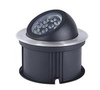AWSAD Spot LED Encastrable Exterieur Rond Super Brillant Polarisé Spot LED Encastrable Exterieur Terrasse IP65 Étanche pour Terrasses et Jardins (Color : White Light, Size : 18W)