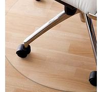 AWSAD Tapis Chaise Gaming Bureau pour Sol Tapis Sol Gamer Protège Le Sol Ronde Transparent Plusieurs Tailles au Choix (Color : 1.5mm, Size : 180cm)