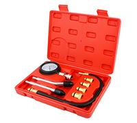 Awsuc Testeur de compression, testeur de bougie d'allumage, kit d'outils de manomètre pour tester moto, voiture, moteur hors-bord tronçonneuse motoneige, voiture, moteur à gaz