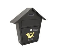 AWTOOLS Boîte aux lettres noire 11/ 370x365x100mm AW75011