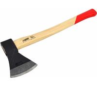 Awtools hache de menuiserie 1.0 kg manche en bois ligne noire