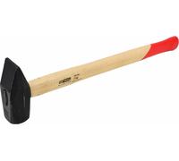 Awtools Marteau de forgeron 3.0 Kg Poignée en bois Ligne noire