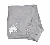 Awtools parasol voile 3*4m gris rectangle