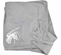 Awtools voile pare-soleil 2*3m gris rectangle
