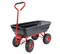 AWTOOLS WÓZEK OGRODOWY WYWROTKA 4 KOŁOWA 75l
