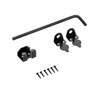 Awwertse 1 de Loquets de Portail Extérieurs pour Clôtures et Portes - Serrure de Sécurité Robuste 18 Pouces