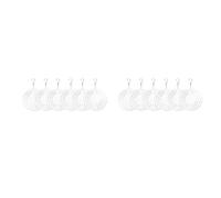 Awwertse 12Pack 3 Pouces Sublimation Wind Spinner Blanks 3D Wind Spinners Hanging Wind Spinners pour la Décoration de Jardin Intérieur Extérieur