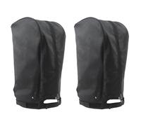 Awwertse 2X Housse de Protection Contre la Pluie pour Sac de Golf, Cape de Pluie Universelle pour de Golf avec Bouton-Pression, Protection de Club Étanche et Anti-Poussière